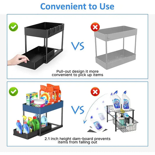 Transform Your Kitchen in Minutes with This Smart Space-Saving Organiser