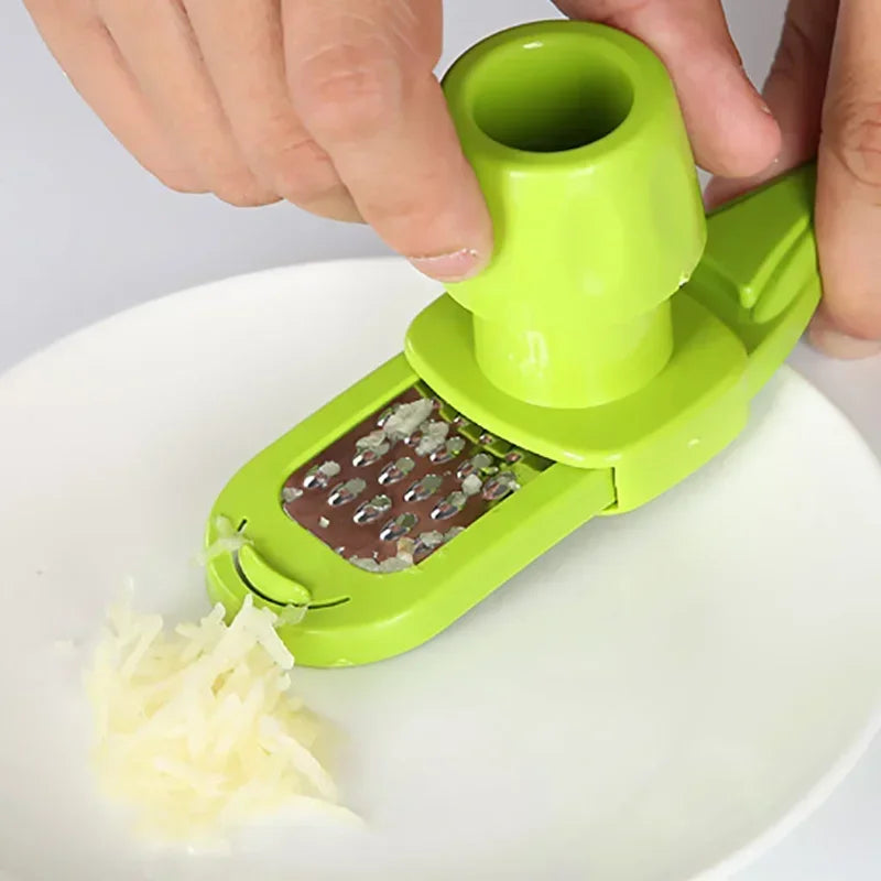 Multi-Functional Garlic Crusher & Ginger Grinder – Manual Hand Tool