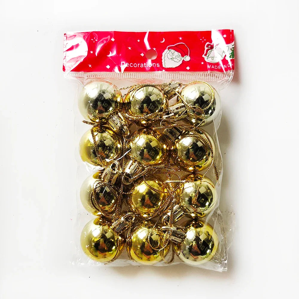 Ornabella™ – Classic Christmas Ball Ornaments Set