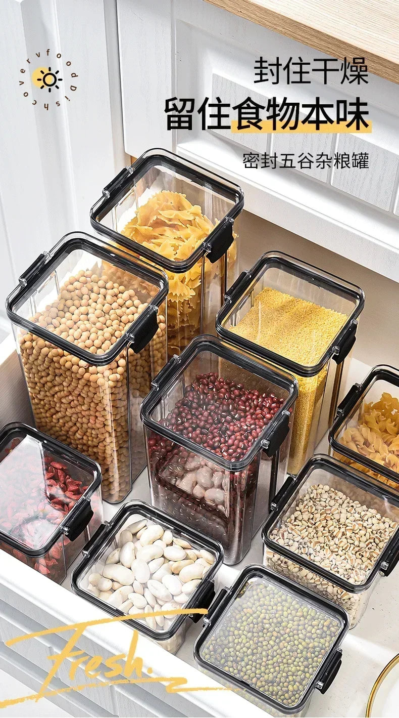 Sealora™ – Stackable Airtight Food Storage Set