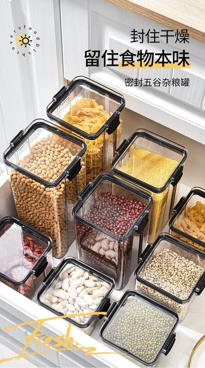 Sealora™ – Stackable Airtight Food Storage Set