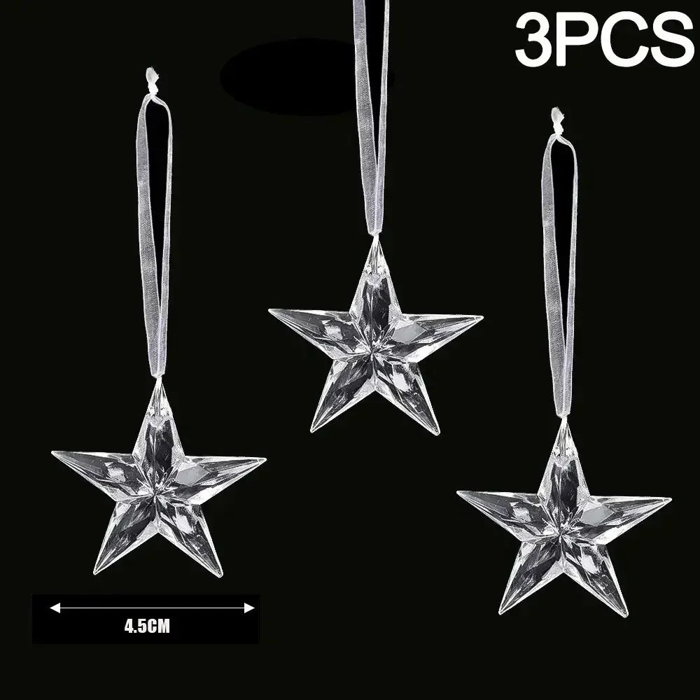 Frostelle™ – Crystal Snowflake & Icicle Ornaments Set