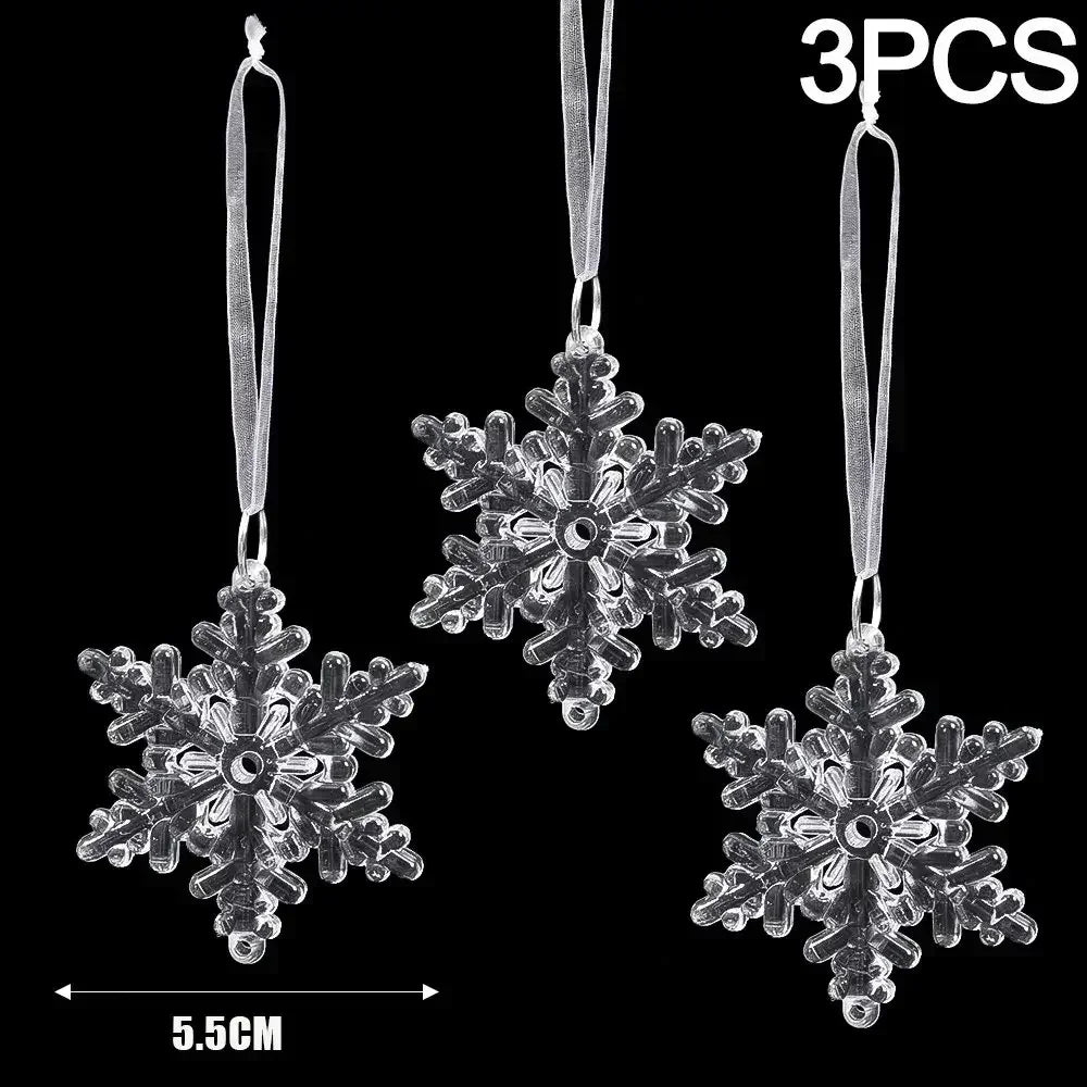 Frostelle™ – Crystal Snowflake & Icicle Ornaments Set