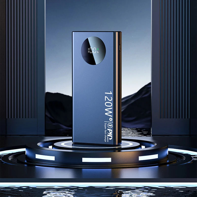 Batería externa Xiaomi de alta capacidad de 120 W y 50 000 mAh: carga ultrarrápida para todos los dispositivos