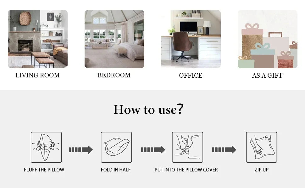 Christmas Winter Pillow Cover