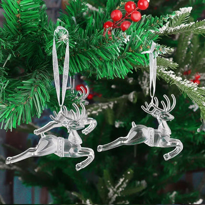 Frostelle™ – Crystal Snowflake & Icicle Ornaments Set