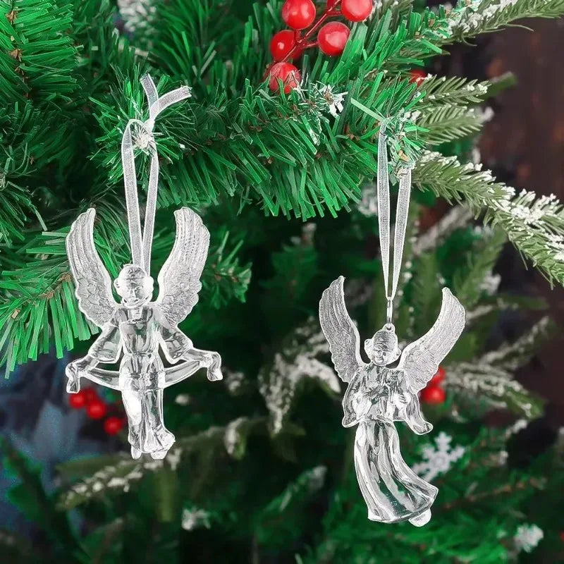 Frostelle™ – Crystal Snowflake & Icicle Ornaments Set