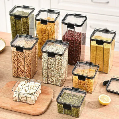 Sealora™ – Stackable Airtight Food Storage Set