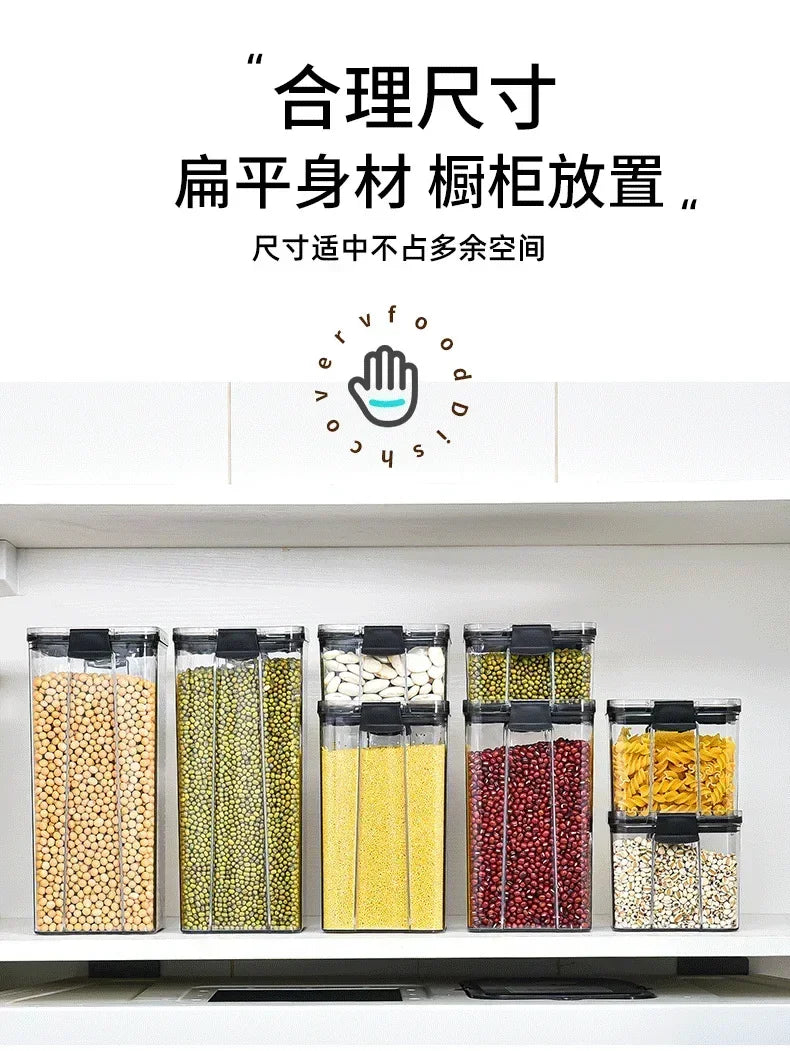 Sealora™ – Stackable Airtight Food Storage Set