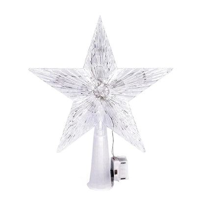 Stellora™ – LED Glowing Star Tree Topper