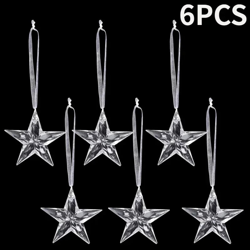 Frostelle™ – Crystal Snowflake & Icicle Ornaments Set