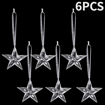 Frostelle™ – Crystal Snowflake & Icicle Ornaments Set