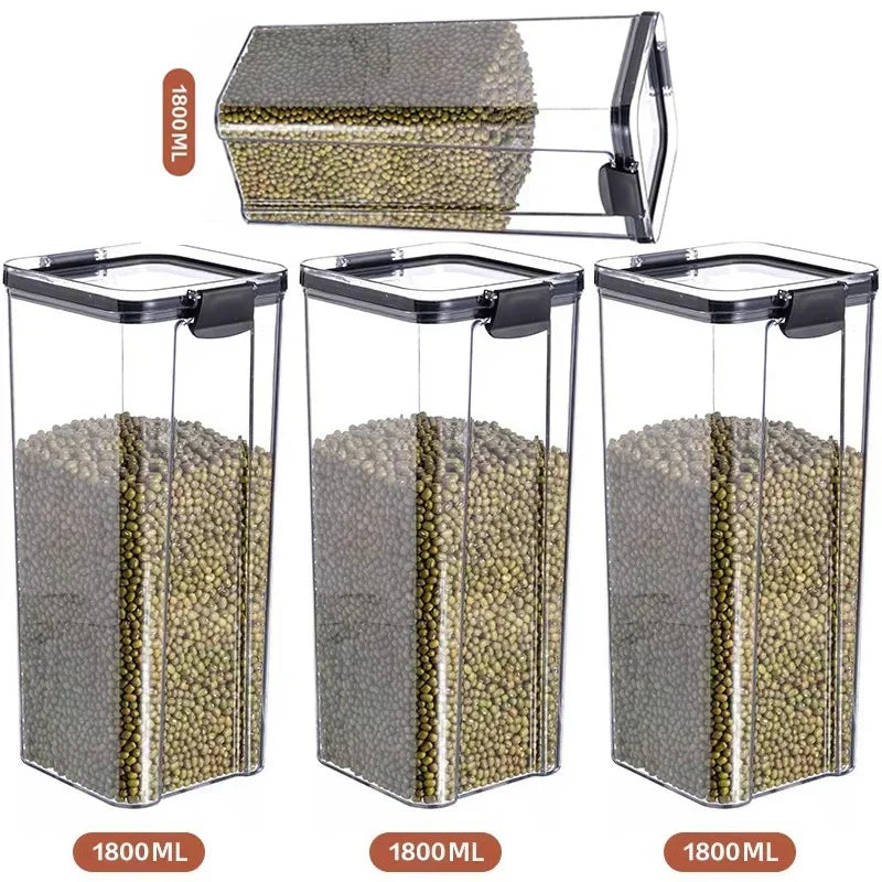 Sealora™ – Stackable Airtight Food Storage Set