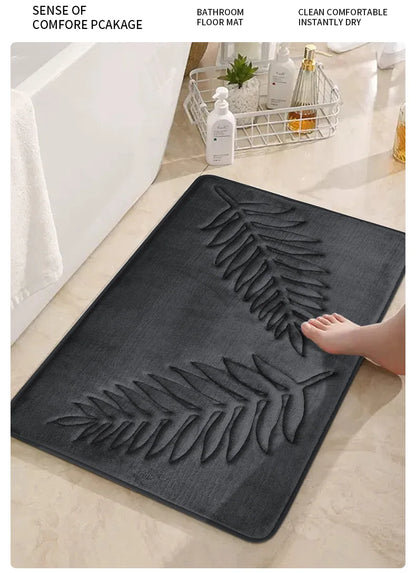 Softura™ – 3PCS Quick-Dry Bath Mat Set