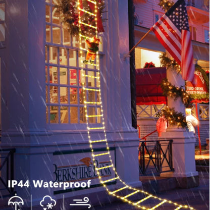 ClimbBright™ – LED Santa Climbing Ladder Light