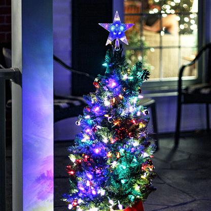 Stellora™ – LED Glowing Star Tree Topper