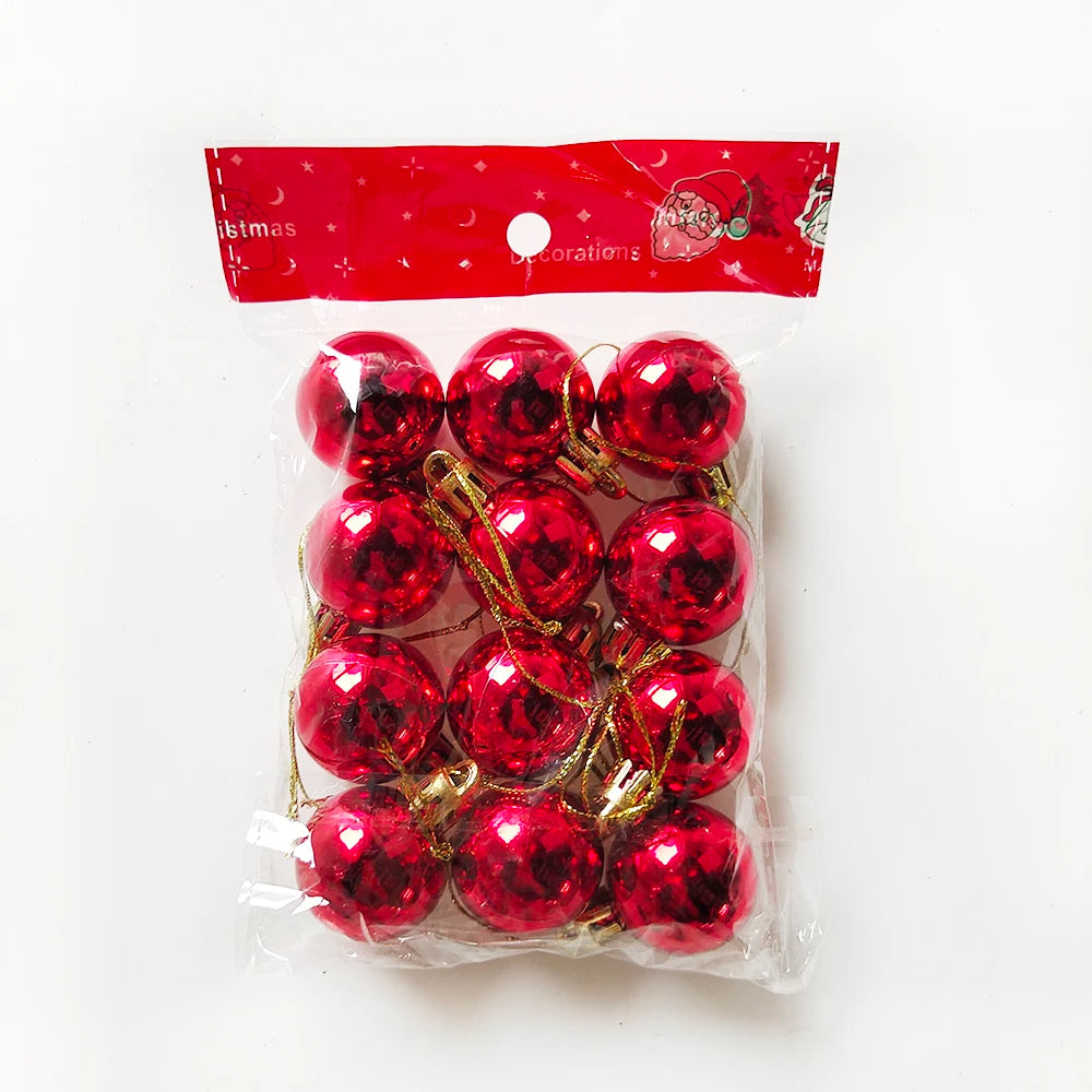 Ornabella™ – Classic Christmas Ball Ornaments Set