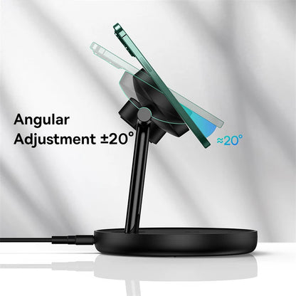 Baseus MagSafe 3-in-1 Magnetic Charging Dock for iPhone, AirPods & Apple Watch