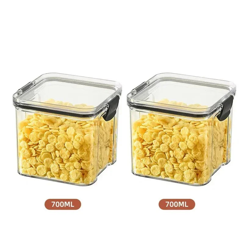 Sealora™ – Stackable Airtight Food Storage Set