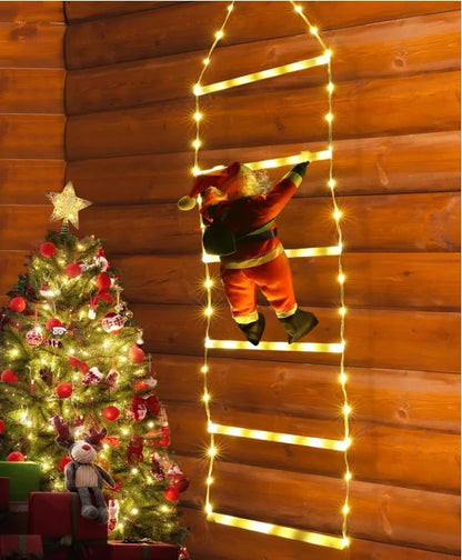 ClimbBright™ – LED Santa Climbing Ladder Light