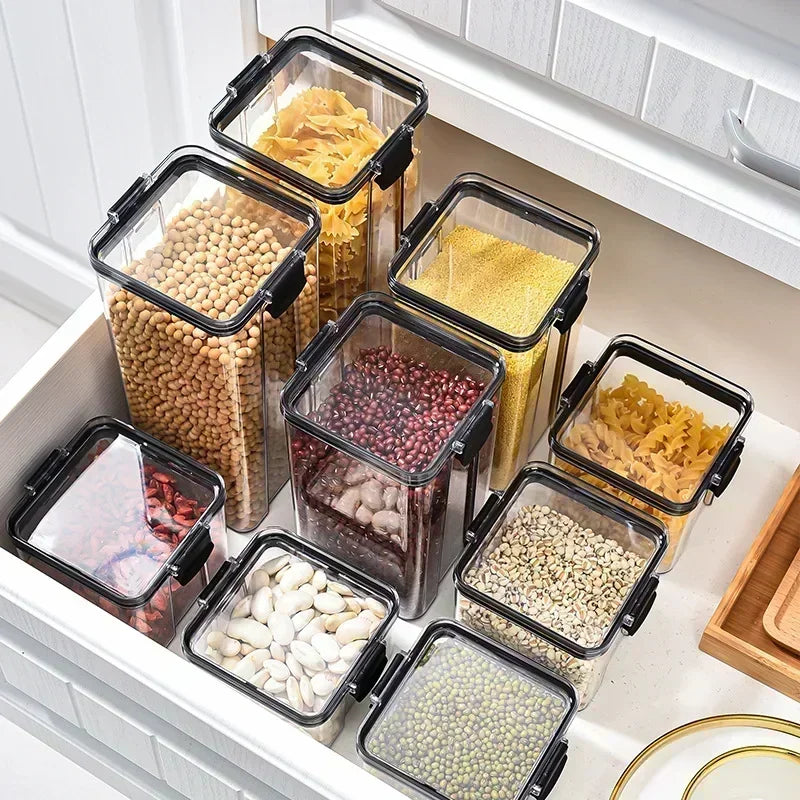 Sealora™ – Stackable Airtight Food Storage Set