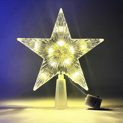 Stellora™ – LED Glowing Star Tree Topper