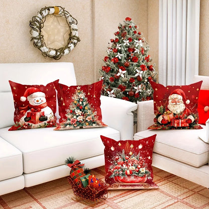 CozyNoel™ – Christmas Cushion Covers Set