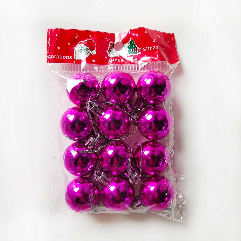 Ornabella™ – Classic Christmas Ball Ornaments Set