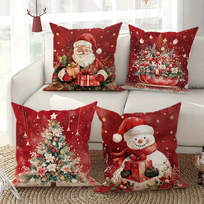 CozyNoel™ – Christmas Cushion Covers Set