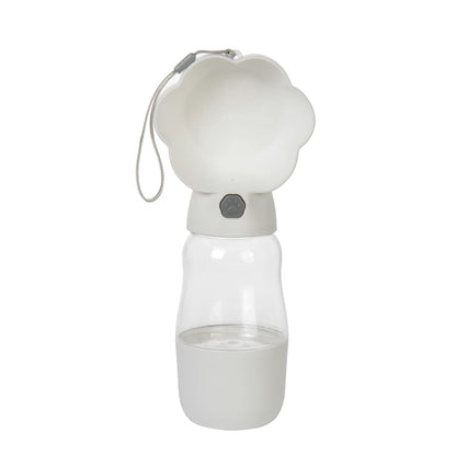 2-in-1 Portable Dog Water Bottle with Food Container