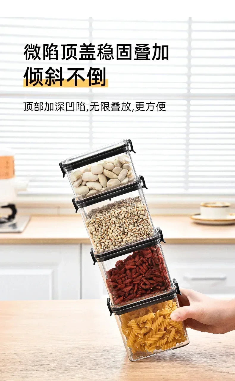 Sealora™ – Stackable Airtight Food Storage Set