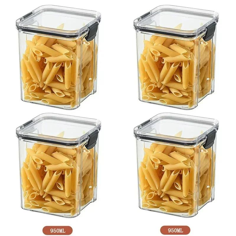 Sealora™ – Stackable Airtight Food Storage Set