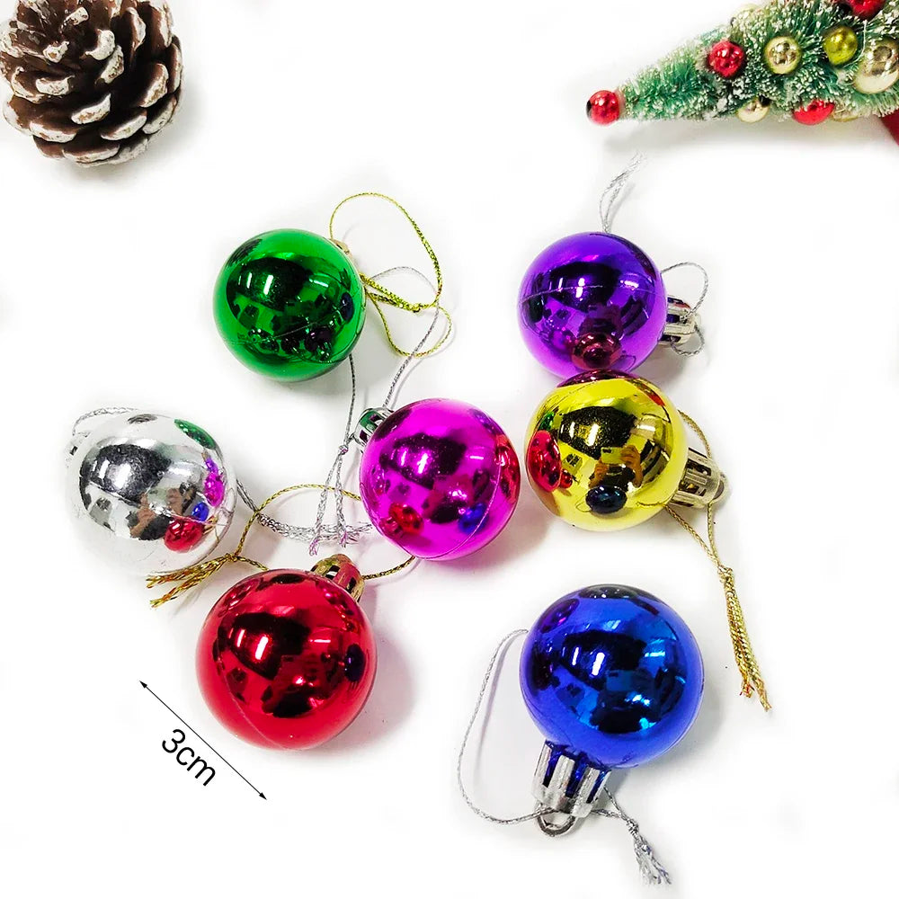 Ornabella™ – Classic Christmas Ball Ornaments Set
