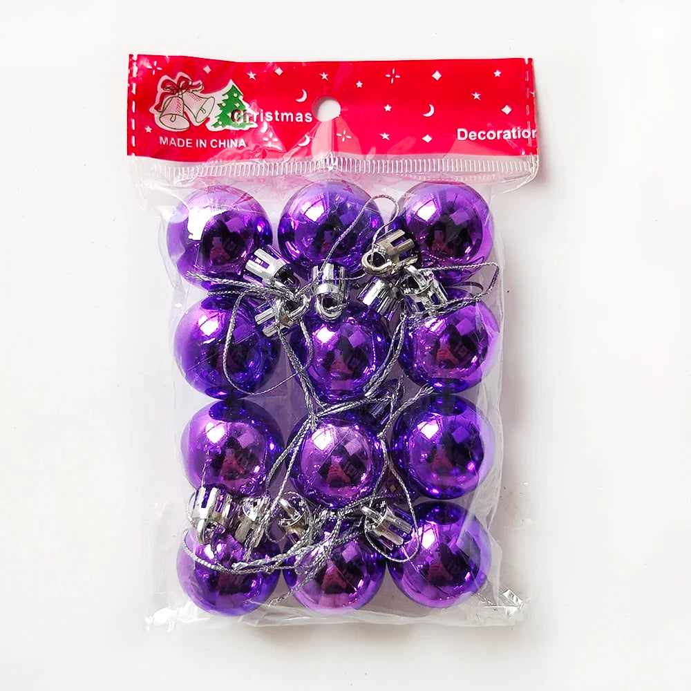 Ornabella™ – Classic Christmas Ball Ornaments Set