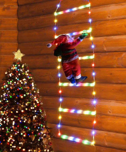 ClimbBright™ – LED Santa Climbing Ladder Light