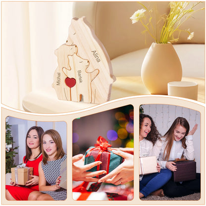 Bearora™ – Wooden Art Puzzle & Home Décor Gift