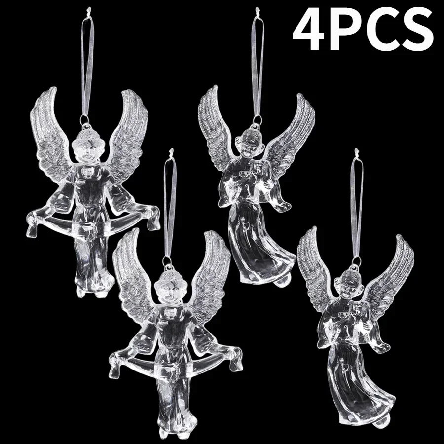 Frostelle™ – Crystal Snowflake & Icicle Ornaments Set