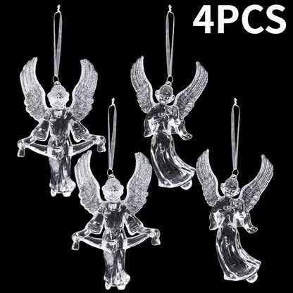 Frostelle™ – Crystal Snowflake & Icicle Ornaments Set